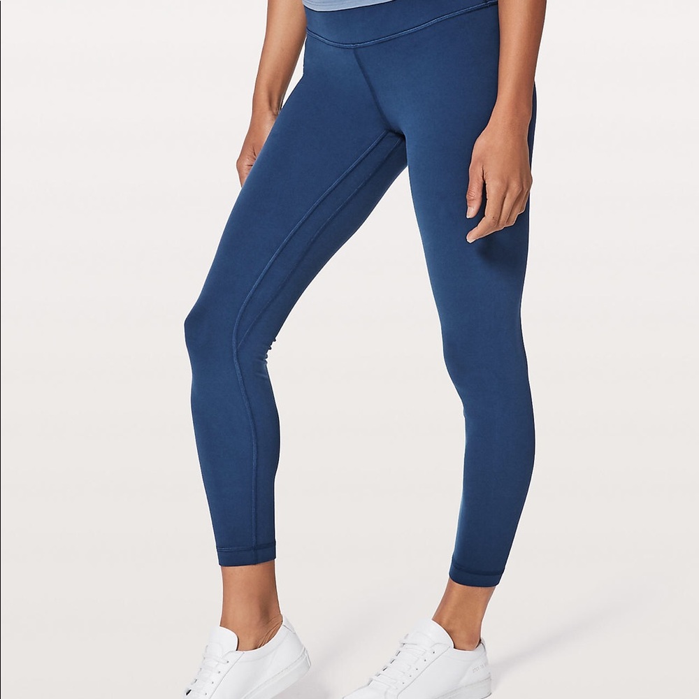 BNWT lululemon onyx blue align pants size 4